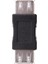 10 Parça. USB 2.0 Dişi Ila Dişi Adaptör, A Tip Ila Tip A - Siyah (Yurt Dışından) 2