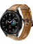Sm Galaxy Watch 20MM-HUAWEI Gt2-Gt3 42MM-MAGIC 2 42MM Için Business Deri Kayış Kordon 1