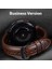Sm Galaxy Watch 20MM-HUAWEI Gt2-Gt3 42MM-MAGIC 2 42MM Için Business Deri Kayış Kordon 3