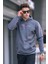 Füme Basic Kapüşonlu Sweatshirt 6002 1