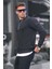 Siyah Basic Bisiklet Yaka Erkek Sweatshirt 6047 1