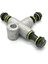 Alüminyum 3 Yollu 10MM Hortum Konektör Adaptörü Motosikletler Için Hava Yağı Yakıt Boru Tüpü (Yurt Dışından) 3