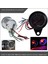 LED Arka Işık Işık ile Evrensel Motosiklet Takometre Rpm Göstergesi Siyah (Yurt Dışından) 3