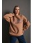 Kadın Calıfornıa Baskılı Oversize Sweatshirt 5