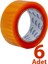 Klas Tape Klas Şeffaf Koli Bandı 45 x 100 M 6'lı 2