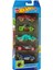 Hotwheels 5'li Araba Seti Metal Hw Glow Wheels Lisanslı Hot Wheels 1