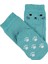 Çocuk Kaydırmaz Tabanlı Çorap Yeşil 1