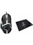 G502 Hero Se Wired Rgb-Black Optical Gaming Oyuncu Mouse + Logitech Gaming Mouse Pad 2