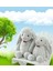 Uyku Arkadaşım Papyonlu Uzun Kulak Bunny Peluş Tavşan 65 cm 3