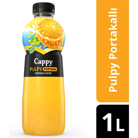 Cappy Pulpy Portakallı Meyve Suyu Pet 1 L