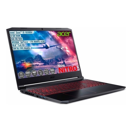 Acer Nıtro AN515-55 I5-10300H 16GB 512GB SSD GTX1650TI Lınux Fiyatı