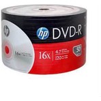HP Boş DVD-R 16X 4,7GB 50'li Paket Yüksek Kalite ve Dayanıklı Tasarım ile Uyumlu