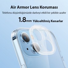 Baseus Illusion Series iPhone 14 Plus 6.7 Silikon Kılıf + Tempered Ekran Koruyucu + 4x Kamera Koruyu