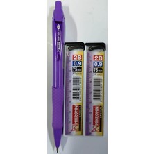 Mikro 0.9 Uçlu Kalem ve 2 Kutu 12 Adet Uç ile Renkli ve Ergonomik Tasarımlı Kalem Seti