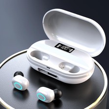 Luxfon Bluetooth Kulakiçi Powerbankli Çift Mikrofonlu Dokunmatik Kablosuz Kulaklık Earbuds Tws V5.2