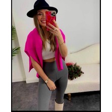 Egn Fashion Yüksek Bel Yumoş Polarlı Termal Tayt