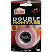 Pattex Double Montage Çift Taraflı Bant 1,5 M