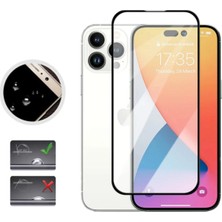 Voyo Apple iPhone 14 Pro Max Ekran Koruyucu Cam Tam Kaplayan Kaliteli Cam Voyo