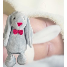 Sole Uyku Arkadaşım Papyonlu Uzun Kulak Bunny Peluş Tavşan 65 cm