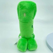 Schulzz Minecraft Green Creeper Ithal Premium Sevimli Büyük Boy Jj Karakter Peluş Oyuncak 26 cm