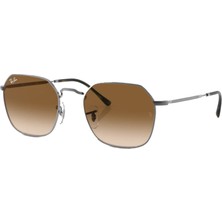 Ray-Ban  RB3694 004/51 55 Jım Unisex Füme Köşeli Çerçeve Güneş Gözlüğü