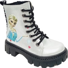 Fix Kids 9603-1 Parlak Deri Elsa Fashion Kız Çocuk Bot