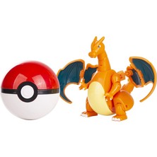 ThreeMB Toys Pokemon Orijinal Lisanslı Elf Topu Charizard (Kutusuz)