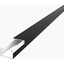 Mutlusan 25X16 Kablo Kanalı(Siyah) Sidem 10 metre