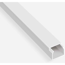 Mutlusan Kablo Kanalı 2m Beyaz 40X40 mm
