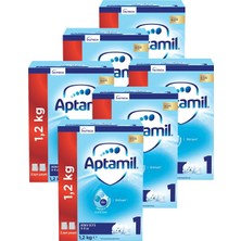 Aptamil 1 Bebek Sütü Yeni Formül 1200 gr x 6 Adet