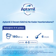 Aptamil 2 Devam Sütü Yeni Formül 1200 gr x 3 Adet
