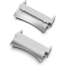 Microcase Samsung Galaxy Watch4 Classic 46MM Metal Kordon Kayış Adaptörü Seti - AL3144