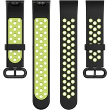 Microcase Xiaomi Mi Watch Lite Için Delikli Silikon Kordon Kayış - KY66