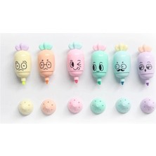 Dream Butik Havuç Fosforlu Kalem 6'lı