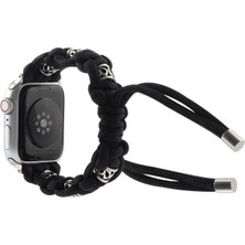 Quickly Apple Watch Kayışı Uyumlu Seri 8 7 41MM Naylon Örgü (Yurt Dışından)