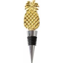 Porland Shiraz Altın Ananas Şişe Tıpası 12CM