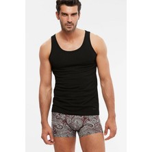 Kom 2'li Siyah Basic Erkek Atlet