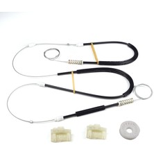 VW Passat B5 B5.5 3B 3BG Skoda Superb MK1 B5 3U 3B1837461 İçin Ön Sol Cam Kriko Tamir Seti