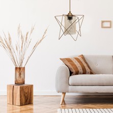 Dede Tekli Zigzag Sarkıt Avize Eskitme