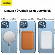 Baseus iPhone 14 6.1 Kamera Korumalı Magsafe Kılıf ve Ful Kaplama Kırılmaz Ekran Koruyucu, Anti Şok