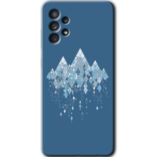 BMY Bilişim Samsung Galaxy A32 4g Kılıf Hd Desen Baskılı Arka Kapak - Iceberg