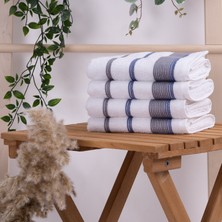 Homelover %100 Organik Pamuk 4'lü Set - 4 Adet El, Yüz, Saç Havlusu (50X80)