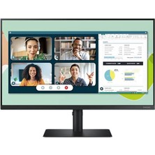 Samsung LS24A400VEUXEN 24'' 1920x1080 75Hz 5ms (HDMI+VGA+DP) Webcam Hoparlörlü Asansörlü IPS Pivot Monitör