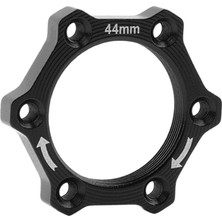 Strade Store Bisiklet Dişli Hub Alüminyum Alaşım Disk Fren Rotor Flanş Adaptörü Baz Siyah 44MM (Yurt Dışından)