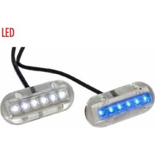 Sealux Su Altı Lambası 6 LED 12V Beyaz