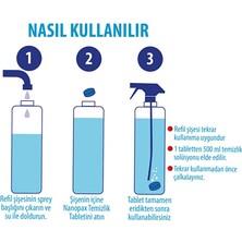 Naopax Kireç Sökücü Deterjan Tableti Mikro Köpüklü Sprey 500 ml