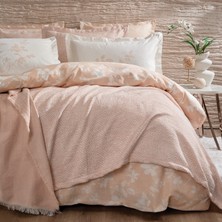 Yataş Etta Çift Kişilik Fall Winter Çeyiz Seti 8 Parça - Pudra