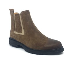 Luis Figo %100 Içi Dışı Duble Hakiki Deri Erkek Günlük Rahat Kışlık Çift Tarafı Lastikli Chelsea Bot 39-44