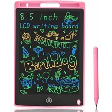 Writing Tablet LCD 8.5 Inçuyumlu Dijital Kalemli Çizim Yazı Tahtası Grafik Not Yazma Eğitim Tableti