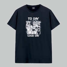 Edalı Today  Good  Day  Baskılı Tişört